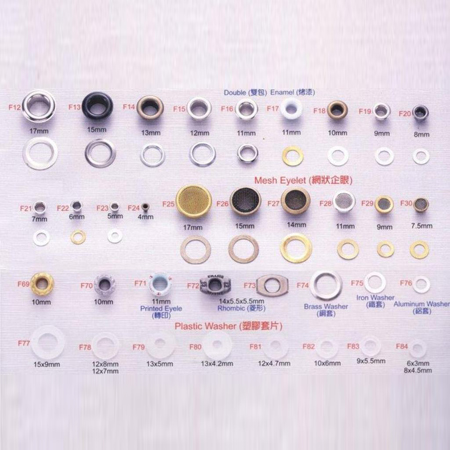 Occhielli In Metallo - 7-4Metal Buttons Occhielli In Metallo - 7-4Metal Buttons