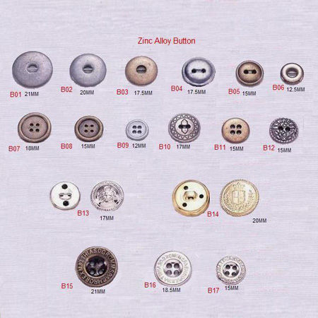 Butoane de cusut - 7-3Metal Buttons